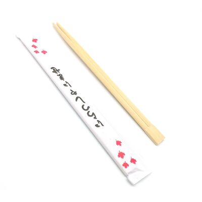 Wholesale 100% Natural Moso Bamboo Chopsticks with High Temperature Sterilization and Custom Logo Packaging for Sushi Restaurants
